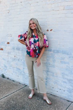 Autumn Leaves Top<Allie Lynn's Boutique Clearance