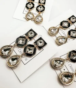 Back In Black Earrings<Allie Lynn's Boutique Online