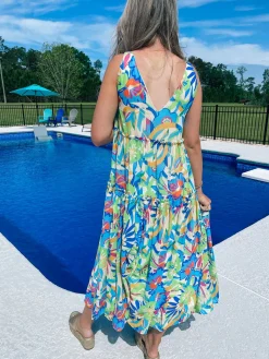 Barbados Midi Dress<Allie Lynn's Boutique Fashion