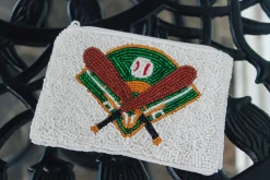 Baseball Seadbead Pouch<Allie Lynn's Boutique Sale