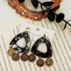 Black Coin Clay Earrings<Allie Lynn's Boutique Best Sale