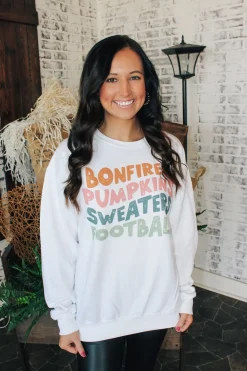 Bonfires / Pumpkins Sweatshirt<Allie Lynn's Boutique Best