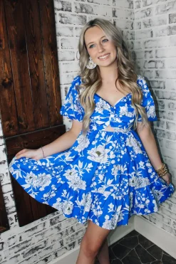 Caribbean Mini Dress<Allie Lynn's Boutique New