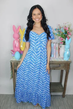 Cassie Printed Maxi Dress<Allie Lynn's Boutique Discount
