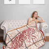 Cheetah Blanket "Brown/Camel"<Allie Lynn's Boutique Sale