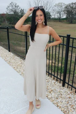 Coastal Dress "Natural"<Allie Lynn's Boutique Flash Sale