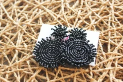 Day Dreaming Earrings "Black"<Allie Lynn's Boutique Clearance