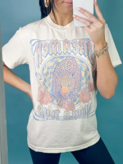 Dreamer Leopard World Tour Graphic Tee 
