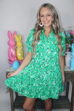 Floral Galore Mini Dress<Allie Lynn's Boutique Fashion