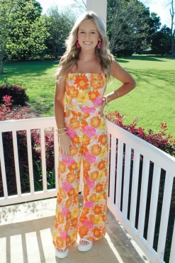 Floral Showstopper Jumpsuit<Allie Lynn's Boutique Outlet