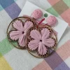 Flower Earrings "Light Pink"<Allie Lynn's Boutique Flash Sale