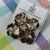 Gold Double Flower Earrings<Allie Lynn's Boutique Fashion