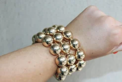Gold Statement Bracelets - Large<Allie Lynn's Boutique Sale