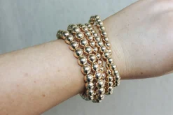 Gold Statement Bracelets - Medium<Allie Lynn's Boutique Cheap