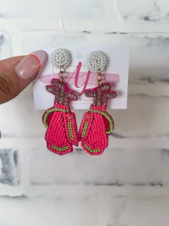 Gone Golfing Earrings<Allie Lynn's Boutique Clearance