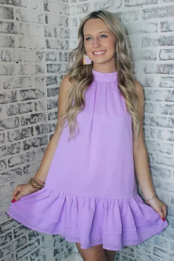 Halter Neck Dress 