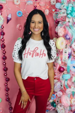 Hohoho Candy Cane Top<Allie Lynn's Boutique Discount