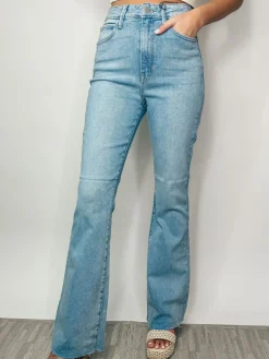 Hr Vintage Skinny Flare "Light Denim"<Allie Lynn's Boutique Best Sale