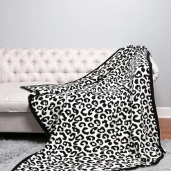 Leopard Blanket "Black"<Allie Lynn's Boutique Best Sale