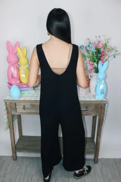 Linen Wide Leg Jumpsuit 