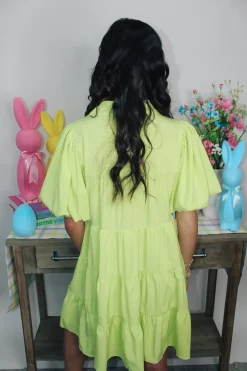 Loving Lime Mini Dress<Allie Lynn's Boutique Discount