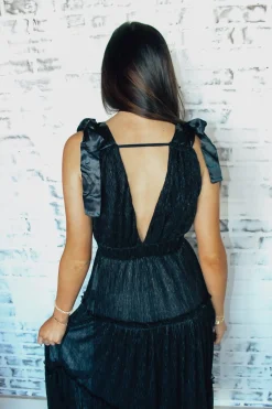 Lurex Three Tier Midi Dress<Allie Lynn's Boutique Best