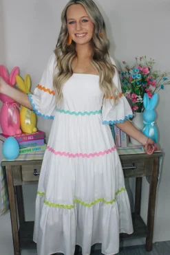 Multi Ric Rac Dress 