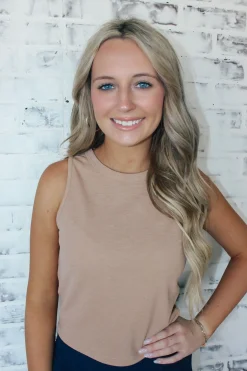 My Style Top "Taupe"<Allie Lynn's Boutique Best