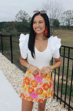 Off White Knit Bodysuit<Allie Lynn's Boutique Discount