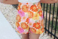 Oh So Orange Skort<Allie Lynn's Boutique Clearance