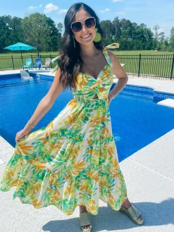 Paradise Maxi Dress<Allie Lynn's Boutique New