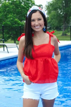 Red Hot Top<Allie Lynn's Boutique Best Sale
