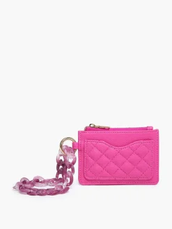 Rhodes Quilted Wallet "Purple"<Allie Lynn's Boutique Flash Sale