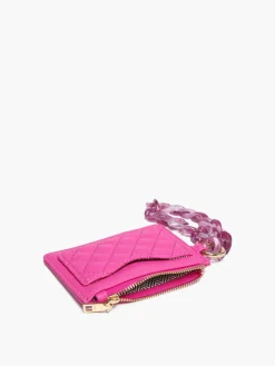 Rhodes Quilted Wallet "Purple"<Allie Lynn's Boutique Flash Sale
