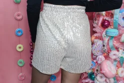 Sequin Nutcracker Shorts 