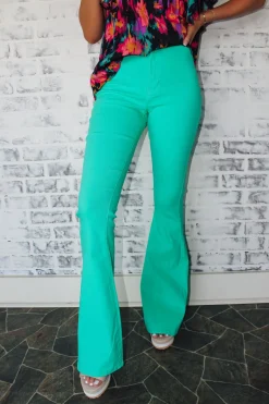 Stretch Bell Bottoms "Mint"<Allie Lynn's Boutique Sale