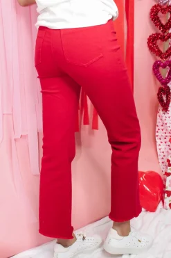 Stretchy Wide Leg Pants