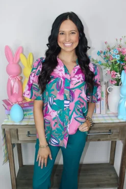 Summer On My Mind Top<Allie Lynn's Boutique Shop