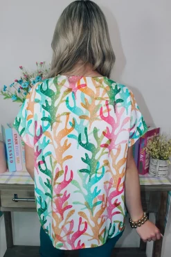 Surfing Seafoam Top<Allie Lynn's Boutique Best
