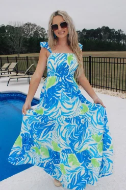Tropical Feels Maxi Dress 