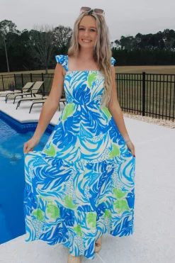 Tropical Feels Maxi Dress 