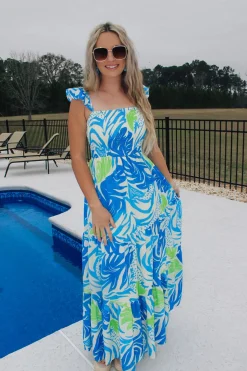 Tropical Feels Maxi Dress 