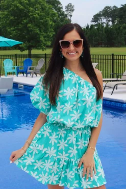 Turquoise Plumeria Set<Allie Lynn's Boutique Discount